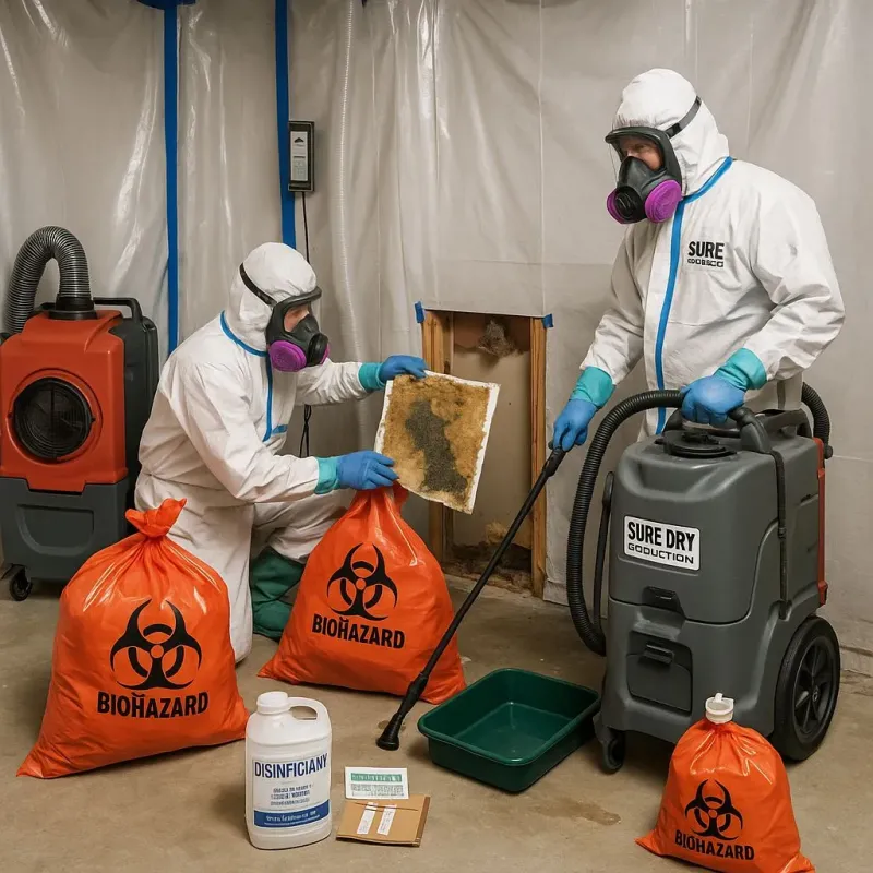 Contaminated Water Handling Protocols process in Lakewood, IL